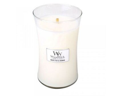 woodwick large white tea &amp; jasmine
