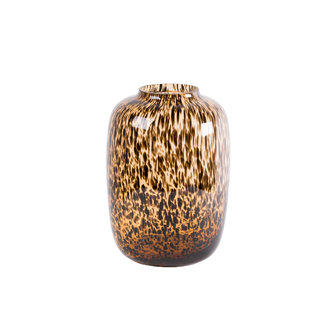 leopard vase medium
