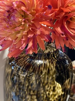 Leopard Bulb Vase Extra Large