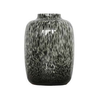 black chitaah vase large