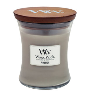 woodwick medium fireside