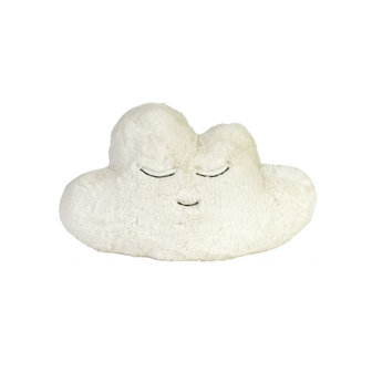 happy horse cloudy pillow ivory