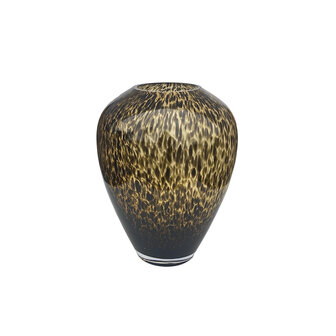 cheetah vase kander brown