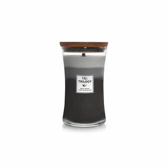 WoodWick Candle Large | Trilogy Warm Woods