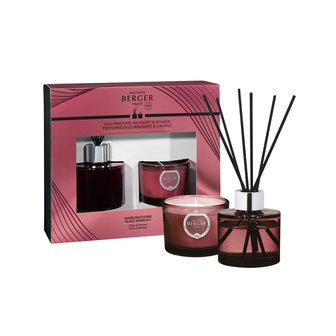 Lampe Berger | Giftset Duo Duality | Black Angelica