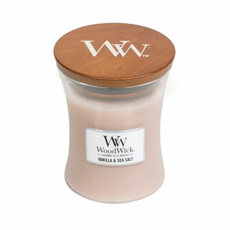 woodwick medium vanilla &amp; sea salt