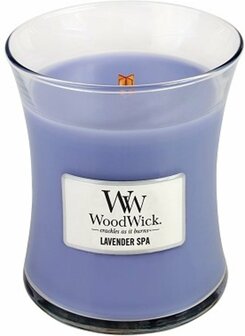 woodwick medium lavender spa